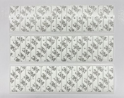 3M Double Sided Tape Strips with Positioning Holes, Die-Cut, High Tack & No Residue, for Quick & Accurate Mounting