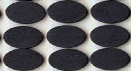 楕円のテフロン制御マウスのフィートによっては二重味方されたテープPAHSがすべる