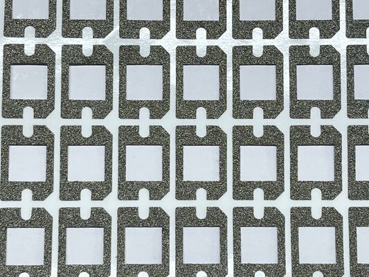 自己粘着型ホールフレーム 導電性泡パッド オーダーメイド 切断式 EMI シールドスポンジガスケット