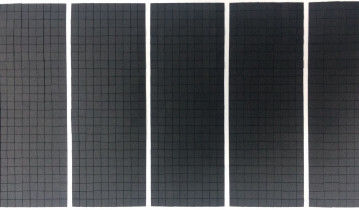 マイラー防火効力のある黒いロール プラスチック4*4mm正方形型の型抜き