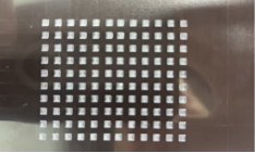 キーボード用の非常に小さな透明マイラー 1.85*1.85*0.5mm