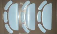灰色ポリテトラ フロアエチレン マウススケート PTFE マウス脚キット